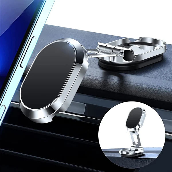 🔥Last Day Promotion 49% OFF - Alloy Folding Magnetic Car Phone Holder