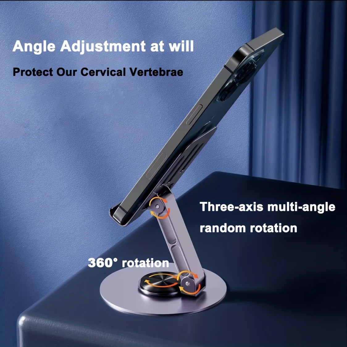 New Year's Promotion SAVE 49%🔥Full-body Metal Portable 360° Rotatable Mobile Phone Holder