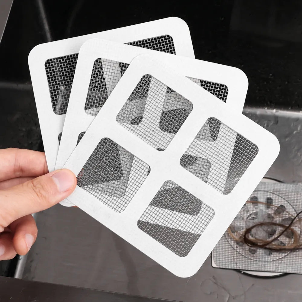 Self-Adhesive Floor Drain Stickers – Pack of 18