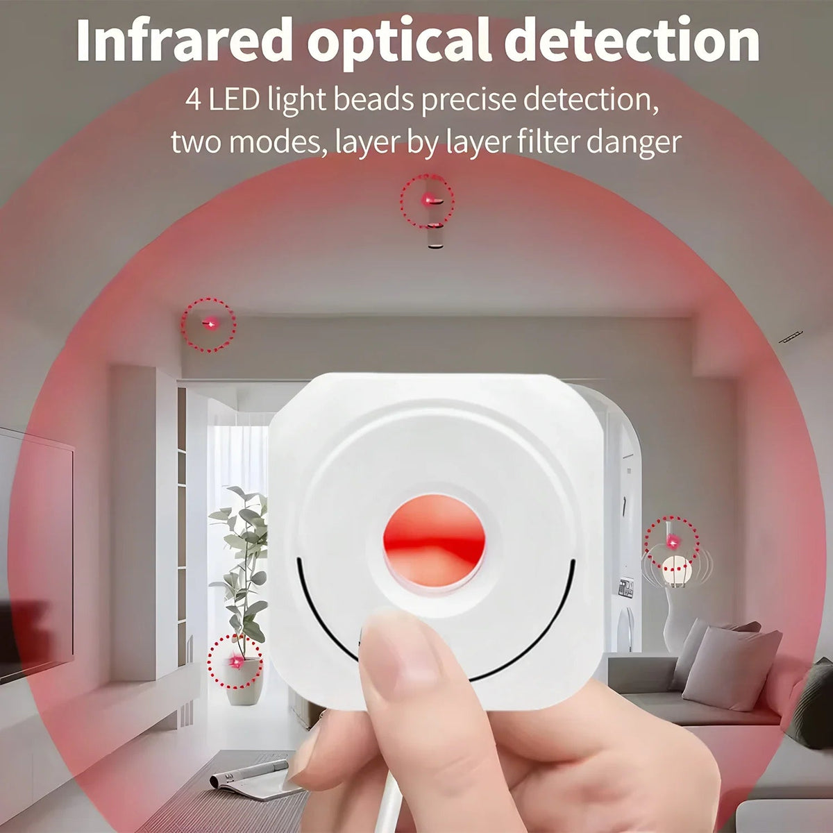Portable Anti Camera Detector USB Rechargeable Hidden Camera Finder