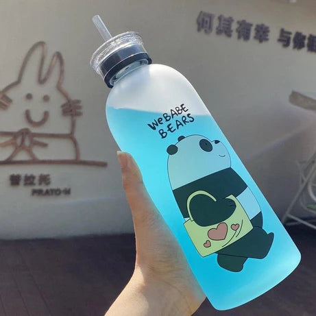 We Baby Bears Cartoon Water Bottle BPA-Free Leakproof & Durable