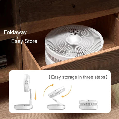 Imported Portable Rechargeable Folding Fan Rs 1999