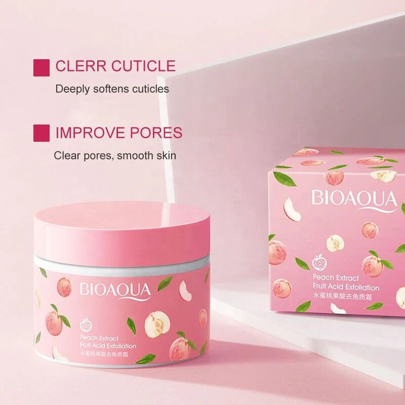 BIOAQUA Peach Extract Exfoliating Gel Face Cream