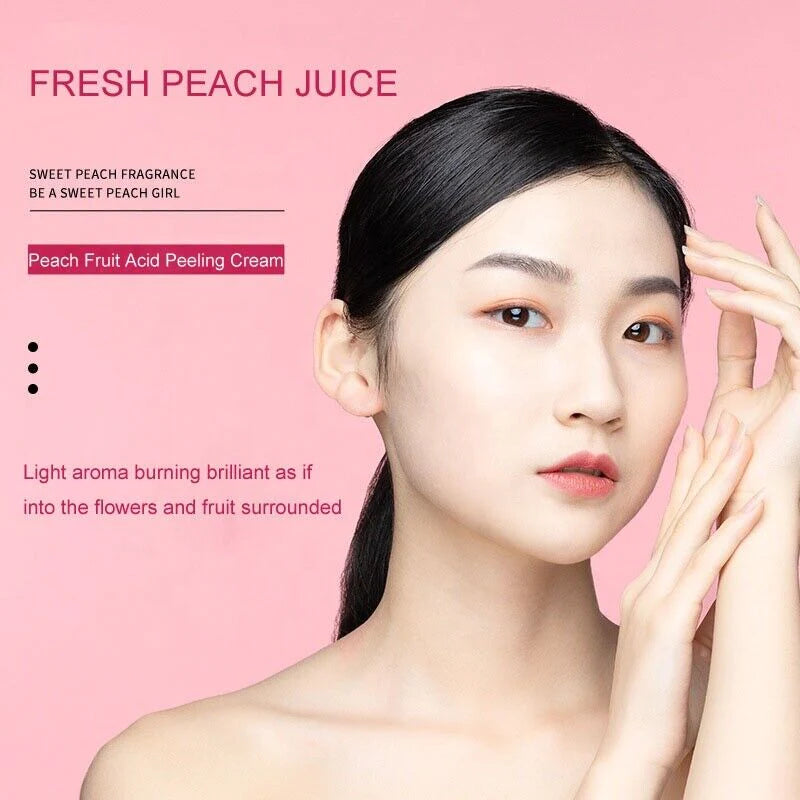 BIOAQUA Peach Extract Exfoliating Gel Face Cream