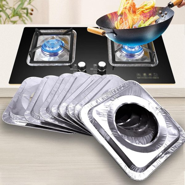 Heat resistant gas stove burner cover
