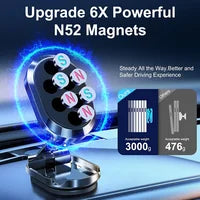 🔥Last Day Promotion 49% OFF - Alloy Folding Magnetic Car Phone Holder