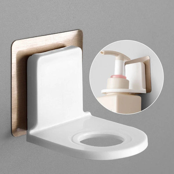 Wall-mounted bottle holders