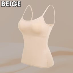 Cami Bra – Women’s Camisole With Built In Padded Bra Vest 💕🎁