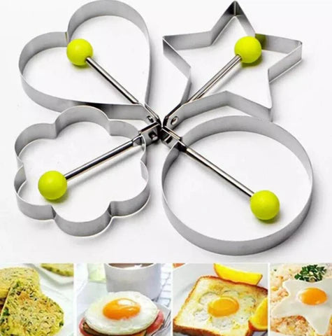 Pack of 4 Egg Shaping Molds