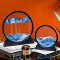 WEPRO™ 3D MOVING SAND ART PICTURE SANDSCAPE IN MOTION DISPLAY FLOWING SAND FRAME FOR DECORR
