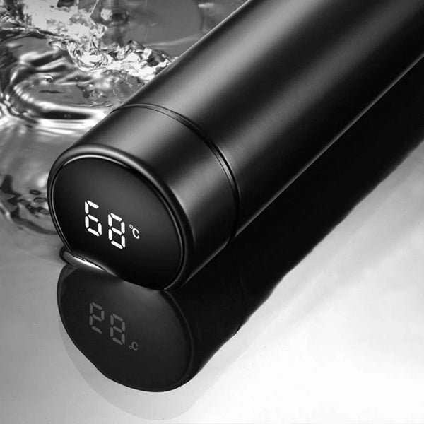 Smart digital temperature display vacuum flask