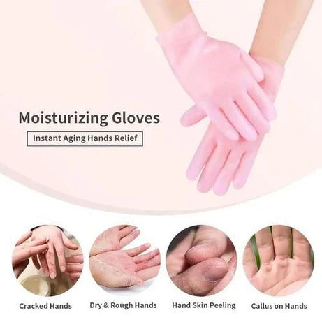 Silicone Gel Moisturizing Gloves