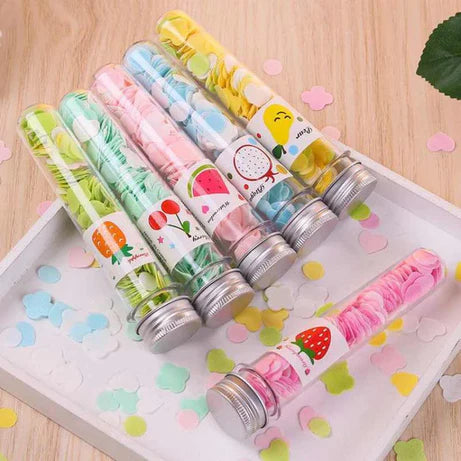 Set of 4 Disposable Mini Scented Paper Soap Tube
