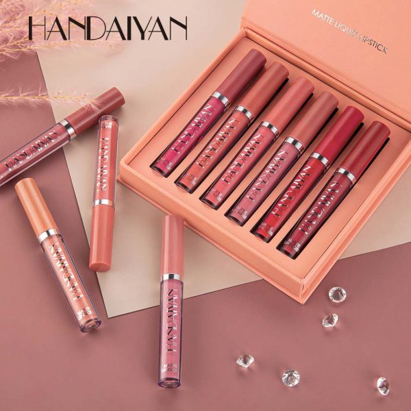 NUDE AND VIBRANT VELVET MATTE LIP GLOSS