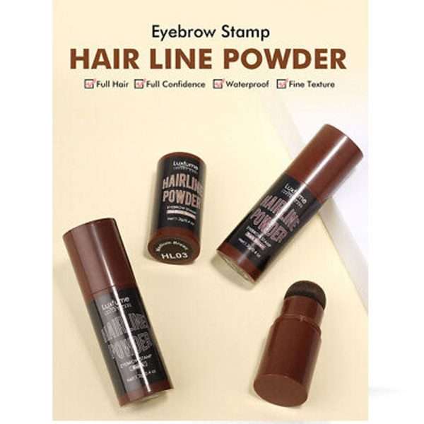 2 in 1 Hairline & Eyebrow Powder Waterproof Hairline Shadow Powder