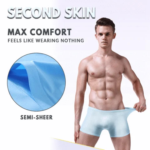 Best Gift For Him-Men's Ice Silk Breathable Underwear (Buy 1 Get 1 Free)