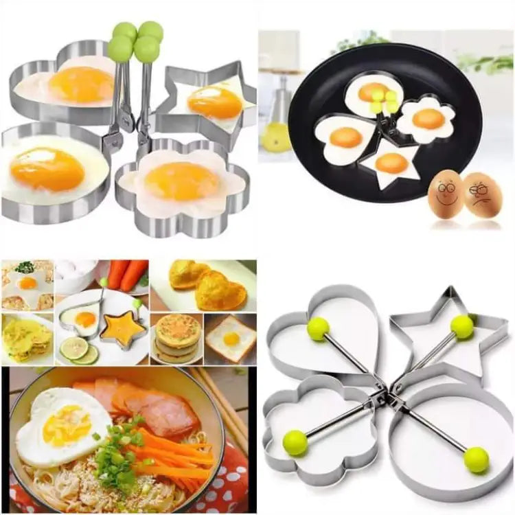 Pack of 4 Egg Shaping Molds