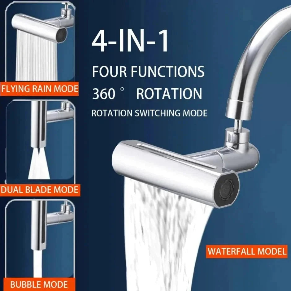 360 degree rotating sink splash faucet – photo 2