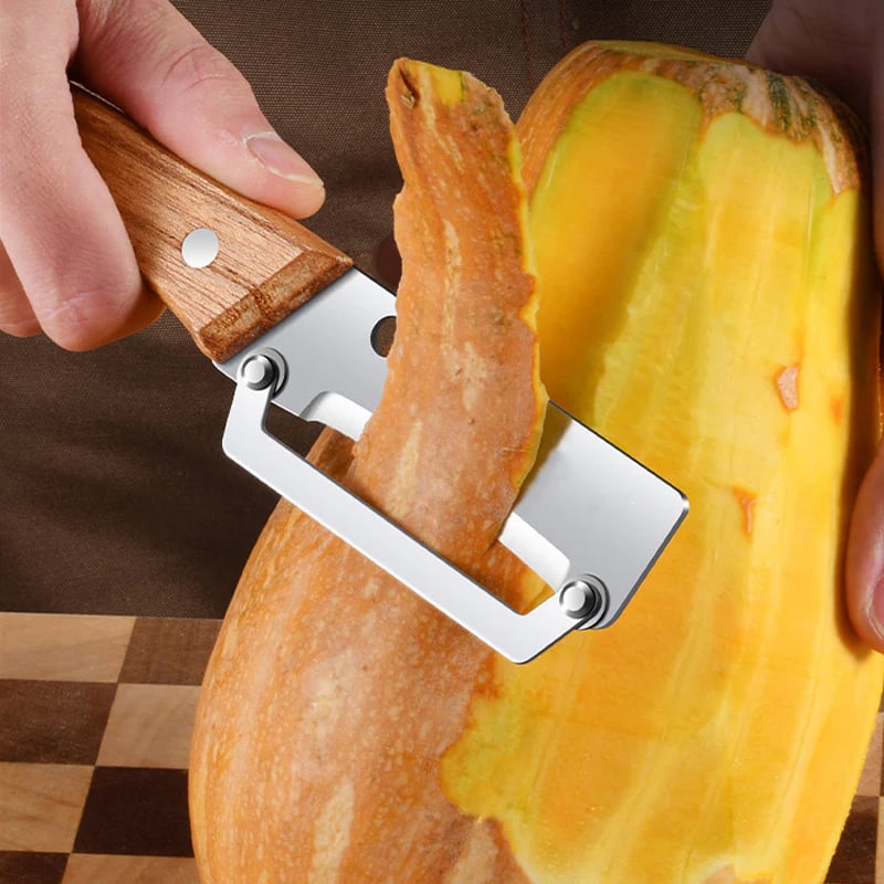 🏆 Last Day Special Price ! 🎉🎁 Thickened Stainless Steel Multi-Peeler – Heavy-Duty, Wide Blade, Bottle Opener 🍺