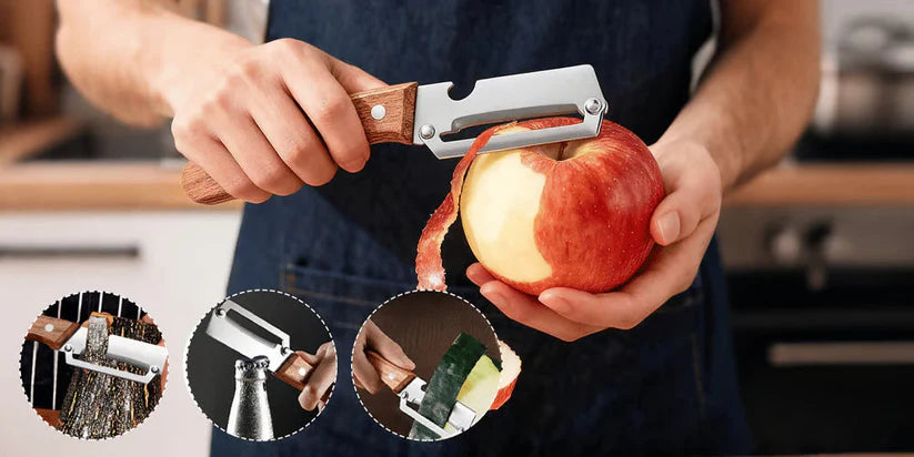 Pro Peeler & Cutter – 3-in-1 Kitchen Tool