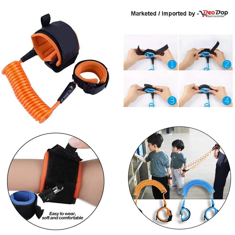 Child Safety Anti-Lost Wrist Link Harness Strap for Kids