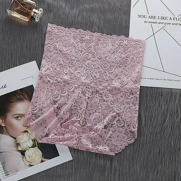 🔥 HOT SALE 49%OFF 🔥5 PCS SET - High Waist Pretty Lace Panties