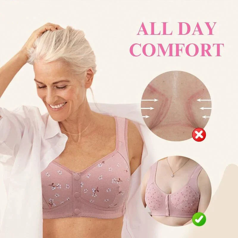 BUY 1 GET 2 FREE🔥 Comfortable & Convenient Front Button Bra