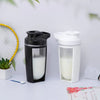 600ml Protein Shaker Bottle with Whisk Mixing Ball for Sports