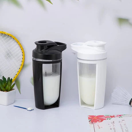 Premium Quality 600ml Protein Shaker Bottle with Whisk Mixing Ball for Outdoor and Sports