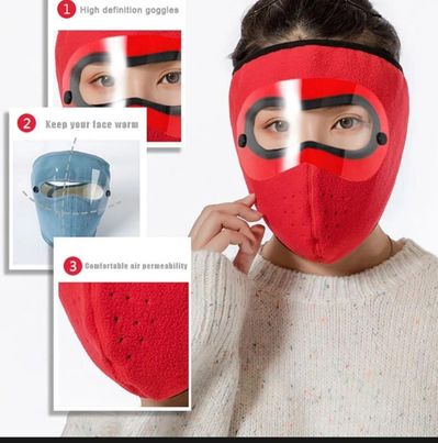 Thickened Warmth Mask Winter Riding Motorcycle