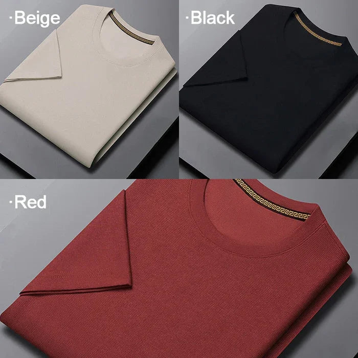 Waffle woven ice silk breathable T-shirt（✨Free shipping for 2 pieces✨）