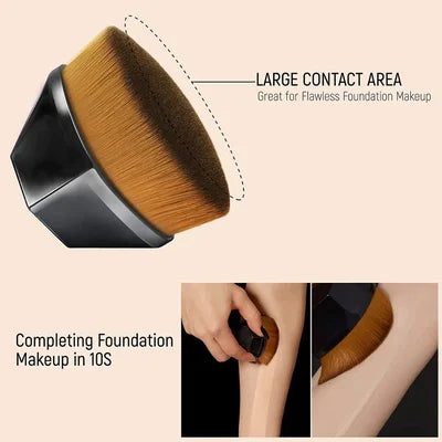 Flat TopMakeup Brush with Bonus Case