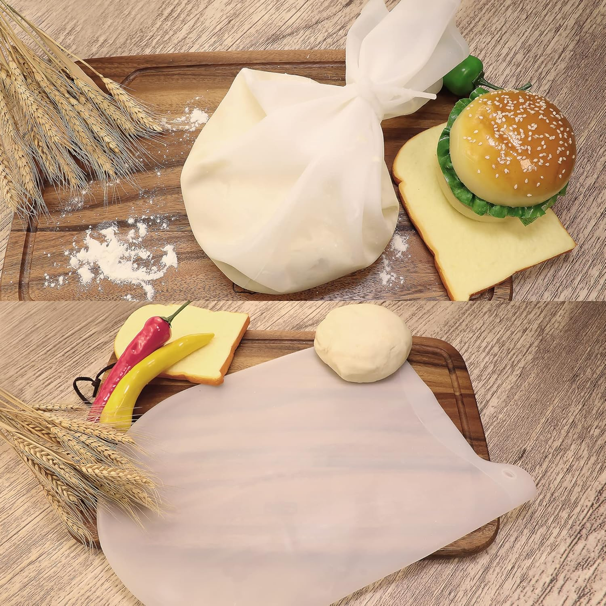 🥖 Silicone Dough Kneading Bag
