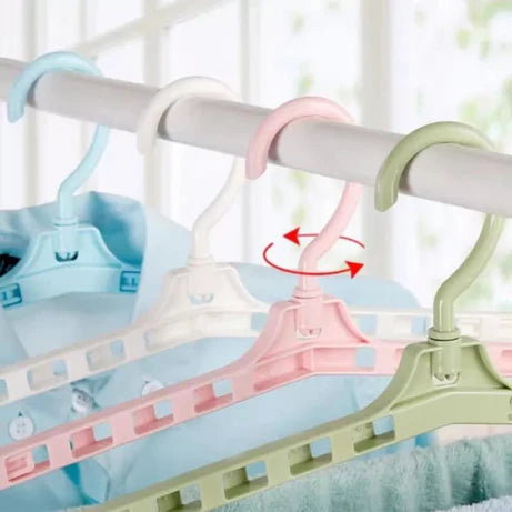 Buy 1 Get 4 Free Flexible Retractable Hangers 5 Pcs Closet Organizer