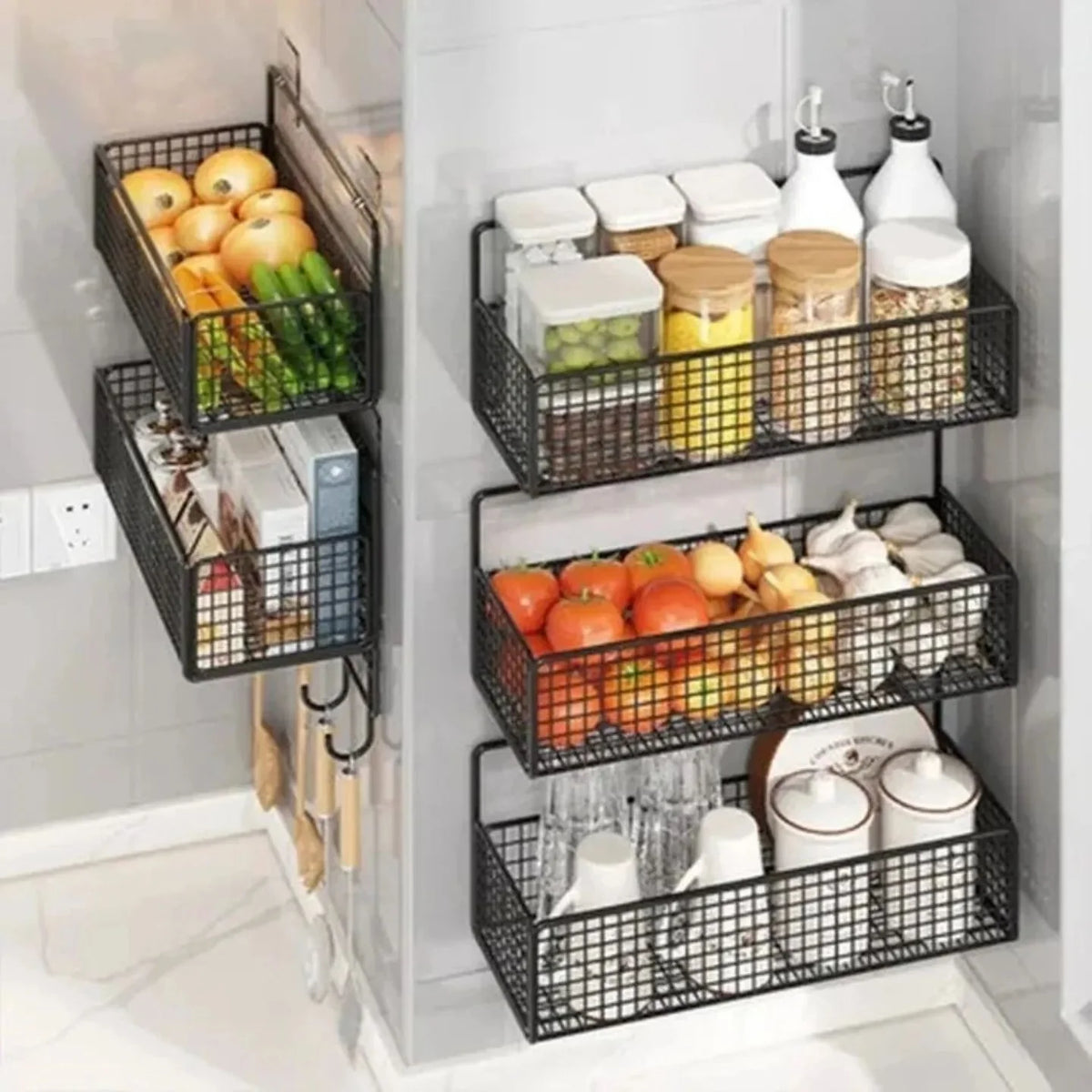 Wall Mounted Punch Free Rack