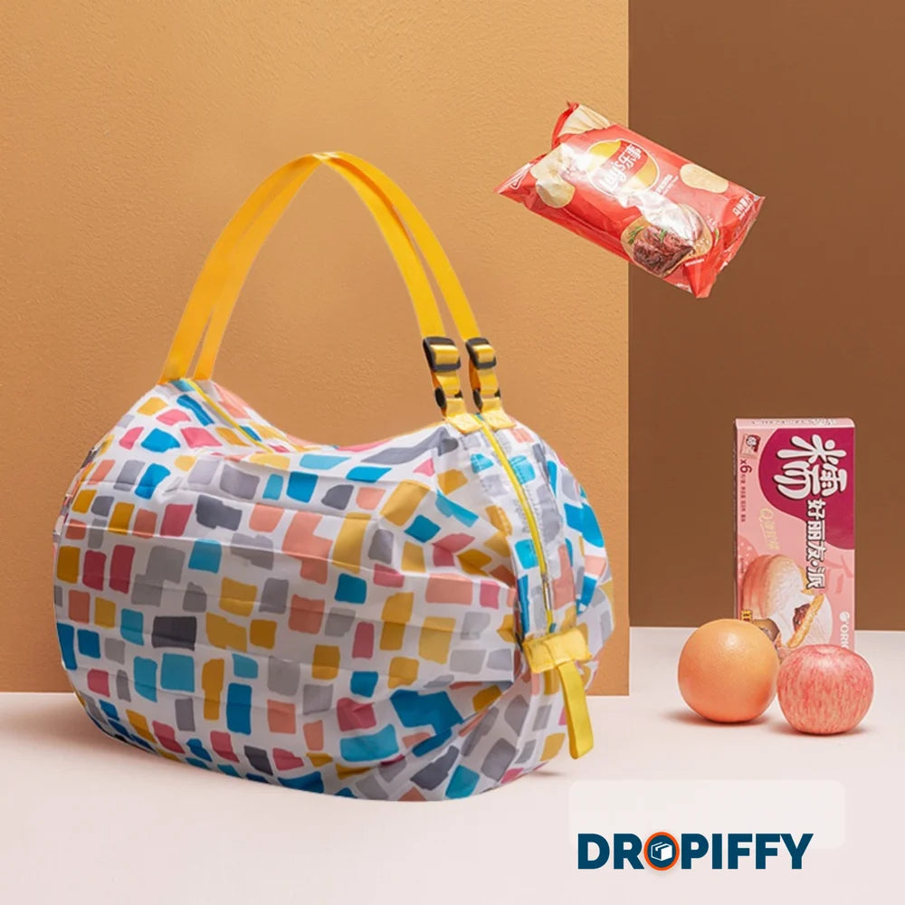Polyester Printed Foldable Shopping Bag Polyester Roll up Bag
