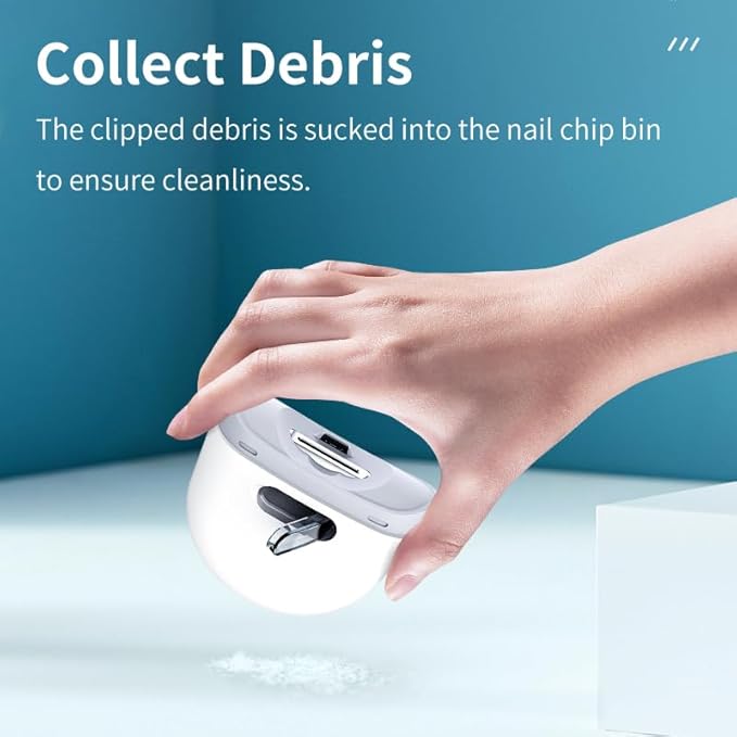 USB Rechargeable Automatic Electric Nail Clipper for Baby & Adults
