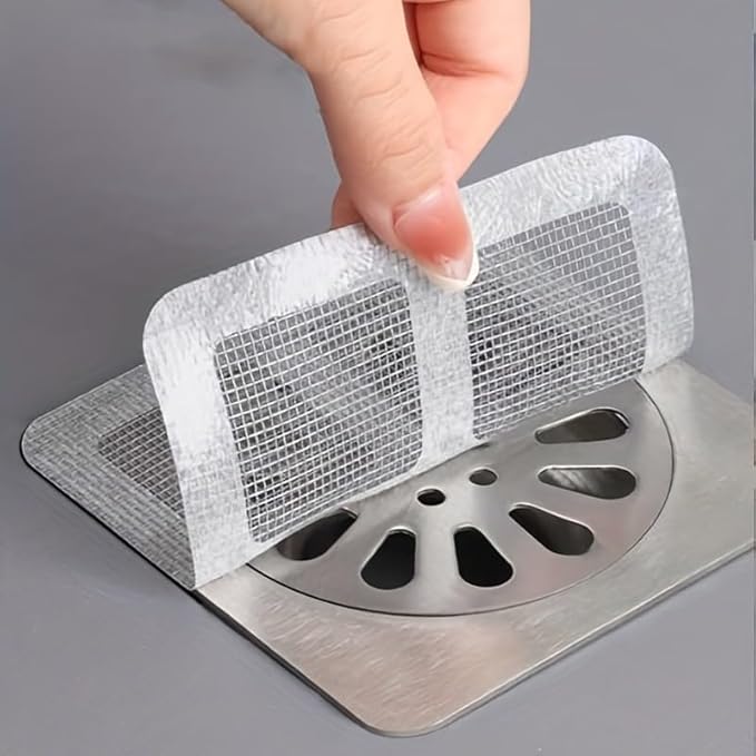 Self-Adhesive Floor Drain Stickers – Pack of 18