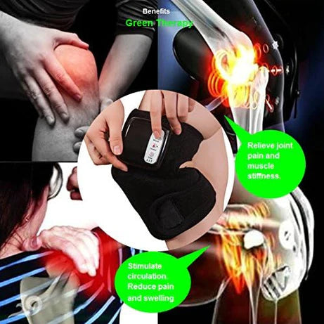 Rechargeable Knee Physiotherapy Massager with Vibration Pain Relief