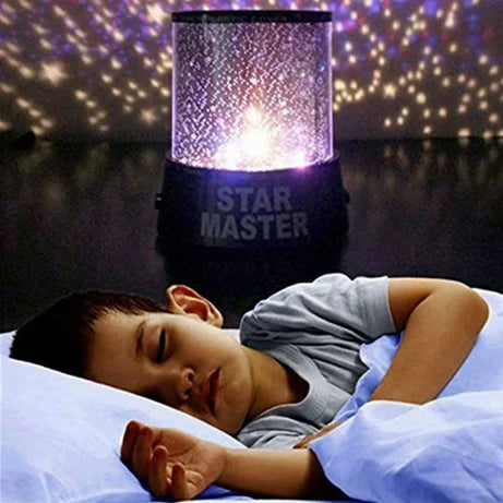 Starry Sky LED Rotating Projector Night Light for Bedroom