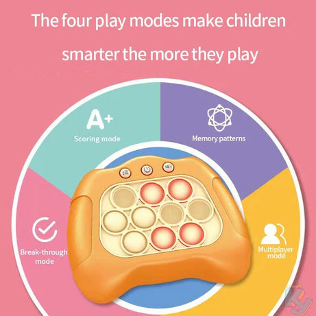 Electronic Bubble Pop Push Game Anti-Stress Fidget Toy for Kids & Adults