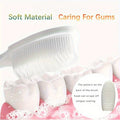 (Pack of 3) DR WARM Microfiber Compact Manual Unscented Ultra Soft Nano Charcoal Infused Bristle Toothbrushes Set Durable for Gum Care for Adults Use