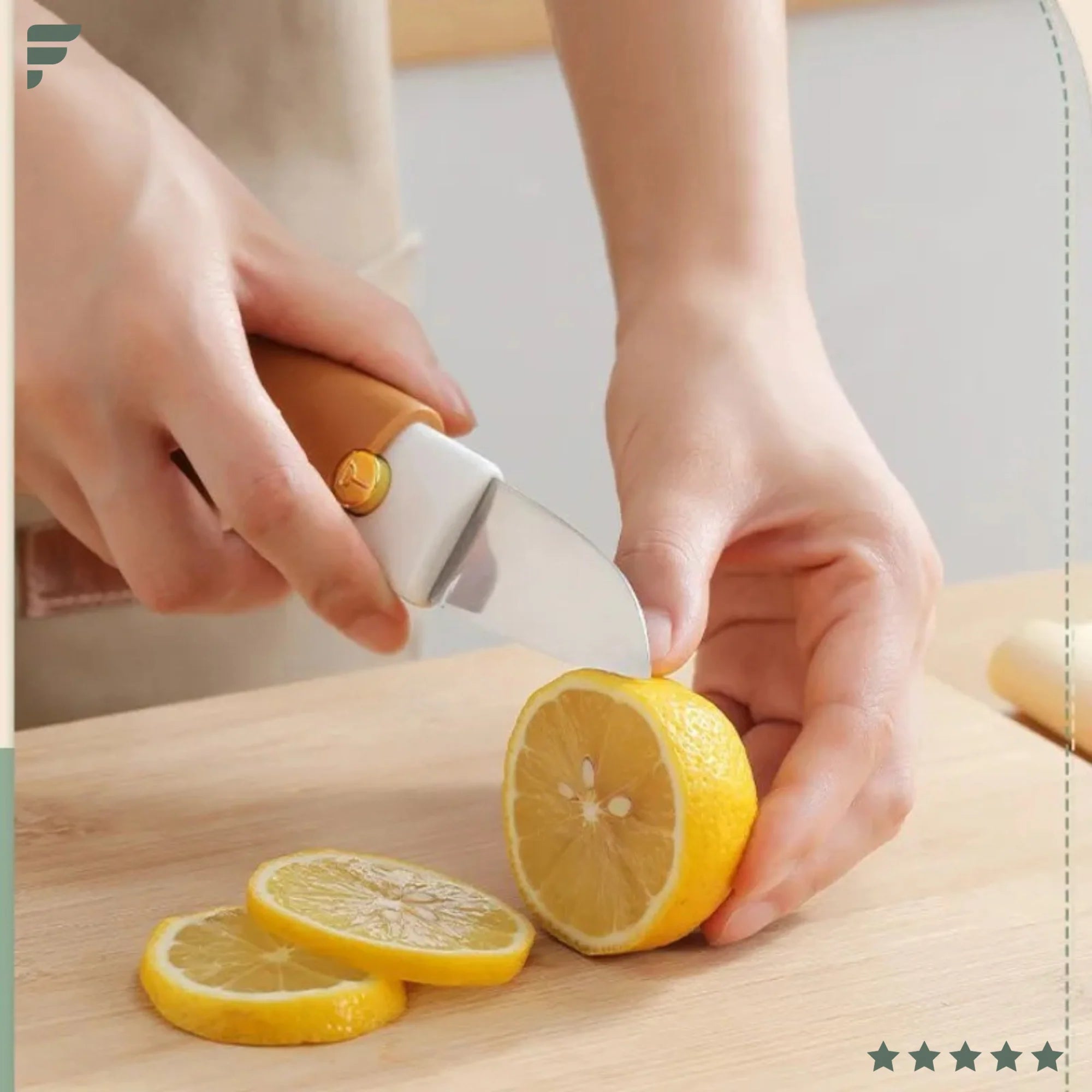 Portable 2 in 1 Knife and Peeler for Peeling and Cutting of Fruits Vegetables