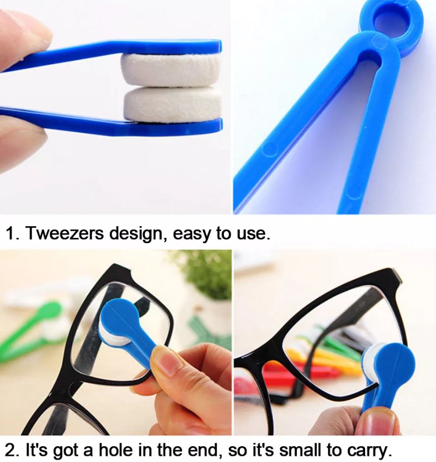 Buy 5 Get 5 Free Eyeglass Microfiber Cleaning Brushes 10 Pcs