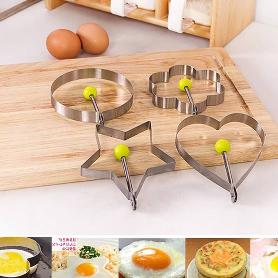 Pack of 4 Egg Shaping Molds