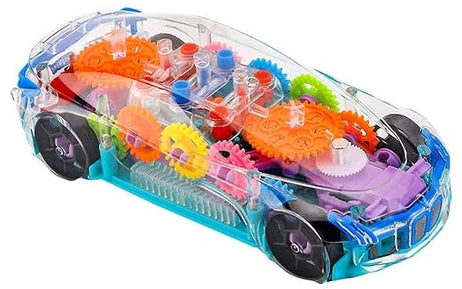 Gear Simulation Bump & Go Car with Lights & Music for Kids