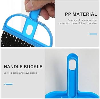 Mini Desktop Cleaning Brush & Dustpan Set for Home & Office