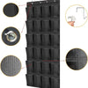 Over the Door Shoe Organizer with 24 Large Mesh Storage Pockets