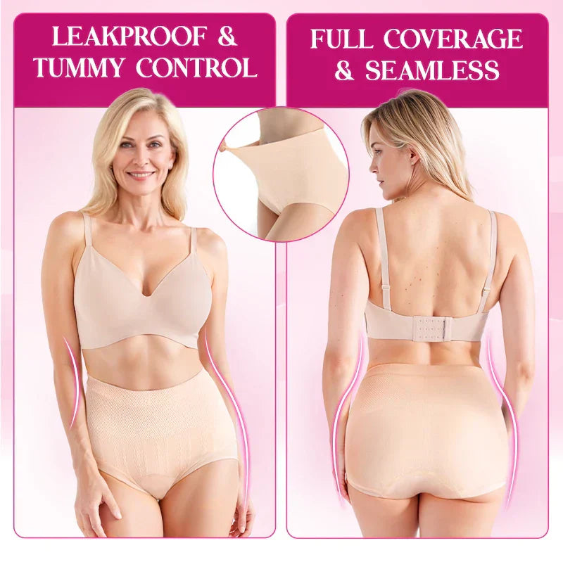 💥LAST DAY Clearance Sale-70% OFF💞Leakproof High-Waist Tummy-Control Butt-Lifting Panties