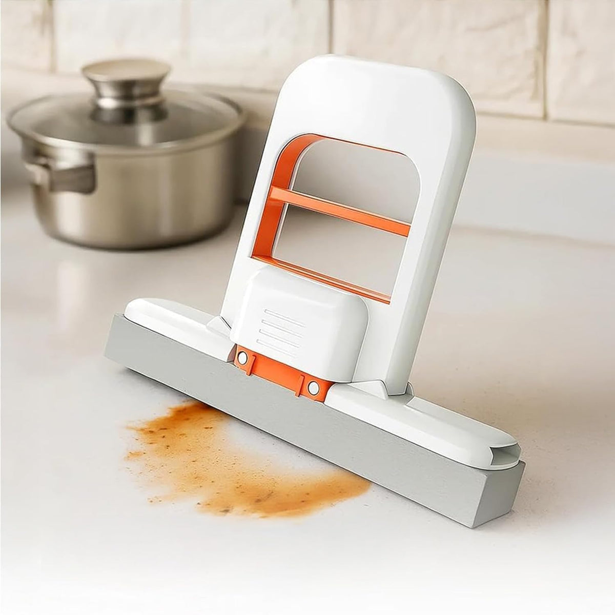 Mini Sponge Mop Self Squeezing Wet & Dry Mop for Kitchen & Bathroom